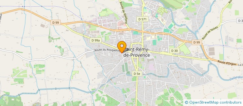 localisation de l'entreprise MADAME MARIE-PAULE ALLIBERT  SAINT-REMY-DE-PROVENCE