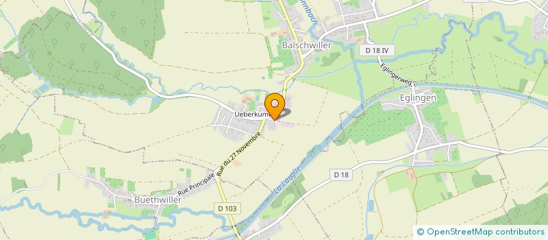 localisation de l'entreprise MADAME MARIE PAULE ARNOLD  DANNEMARIE