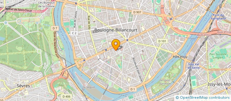 localisation de l'entreprise MADAME MARIE-PAULE ASSELAIN à BOULOGNE-BILLANCOURT