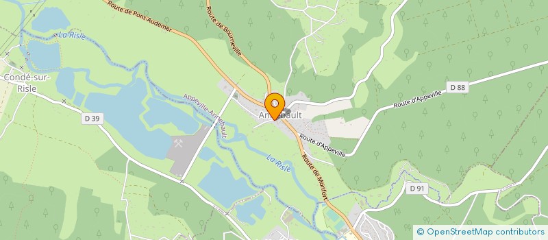 localisation de l'entreprise MADAME MARIE-PAULE BICCHERAI  APPEVILLE-ANNEBAULT