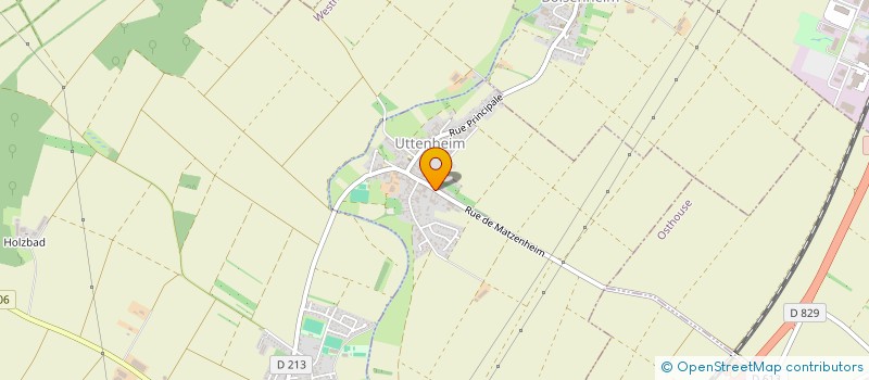 localisation de l'entreprise MADAME MARIE-PAULE BOOTZ  UTTENHEIM