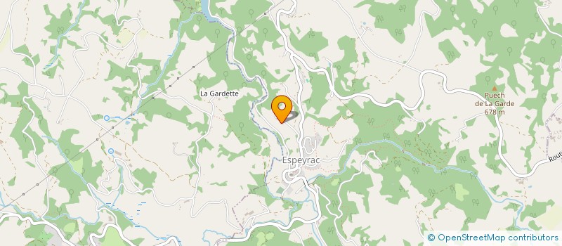 localisation de l'entreprise MADAME MARIE PAULE BOSCUS  ESPEYRAC