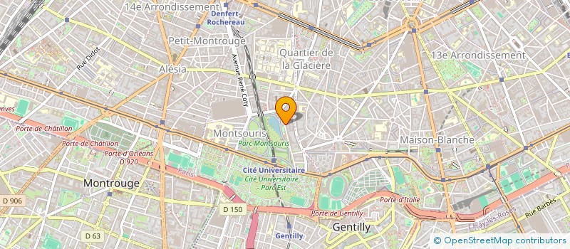 localisation de l'entreprise MADAME MARIE-PAULE BOUDET  PARIS