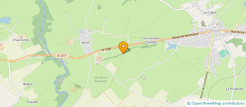 localisation de l'entreprise MADAME MARIE-PAULE BOUGARET  DENEUILLE-LES-MINES