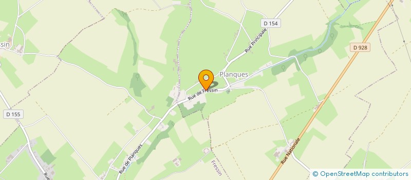 localisation de l'entreprise MADAME MARIE PAULE BRIOIS  PLANQUES