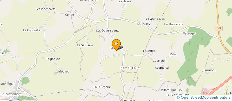 localisation de l'entreprise MADAME MARIE-PAULE BUSCHAUD à BAZOCHES-SUR-HOENE