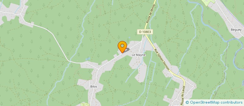 localisation de l'entreprise MADAME MARIE PAULE CONDET  SALLES