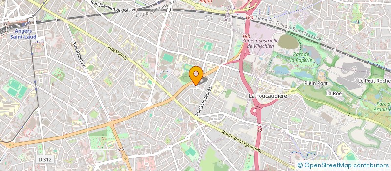 localisation de l'entreprise MADAME MARIE-PAULE COUE  ANGERS