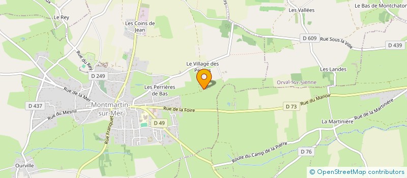 localisation de l'entreprise MADAME MARIE-PAULE DEROUET à MONTMARTIN-SUR-MER