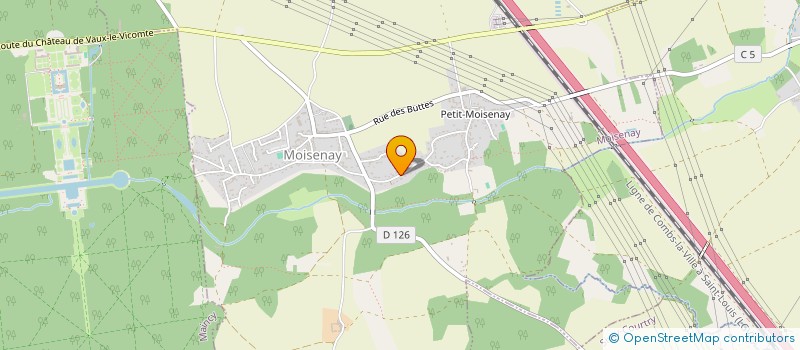 localisation de l'entreprise MADAME MARIE-PAULE DUCROTOY  MOISENAY