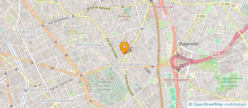 localisation de l'entreprise MADAME MARIE-PAULE DUVERNE  PARIS