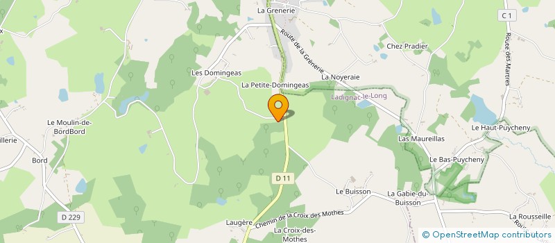 localisation de l'entreprise MADAME MARIE-PAULE ENGELAERE à ST YRIEIX LA PERCHE