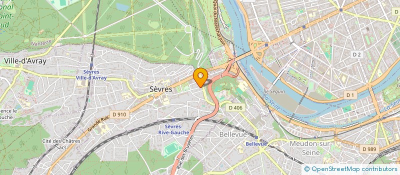 localisation de l'entreprise MADAME MARIE-PAULE FALLEAU à SEVRES