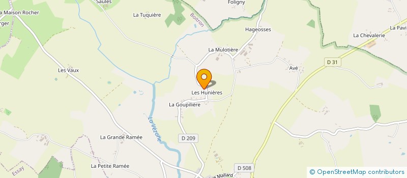 localisation de l'entreprise MADAME MARIE PAULE FONTAINE à CHAILLOUE