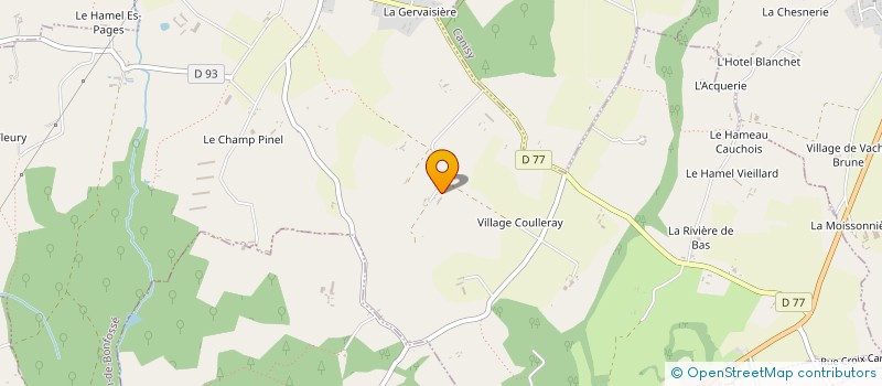 localisation de l'entreprise MADAME MARIE-PAULE GILLETTE à SAINT-MARTIN-DE-BONFOSSE