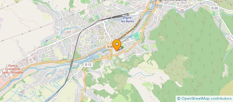 localisation de l'entreprise MADAME MARIE-PAULE GRAC à DIGNE-LES-BAINS