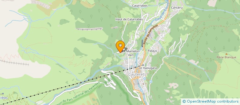 localisation de l'entreprise MADAME MARIE-PAULE IGAU  CAUTERETS