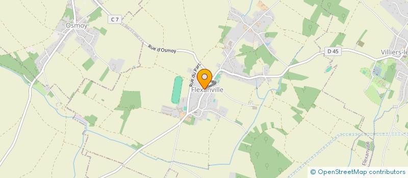 localisation de l'entreprise MADAME MARIE-PAULE JALLY  FLEXANVILLE