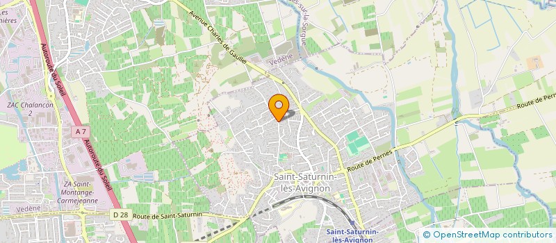 localisation de l'entreprise MADAME MARIE-PAULE JUILLARD à SAINT-SATURNIN-LES-AVIGNON
