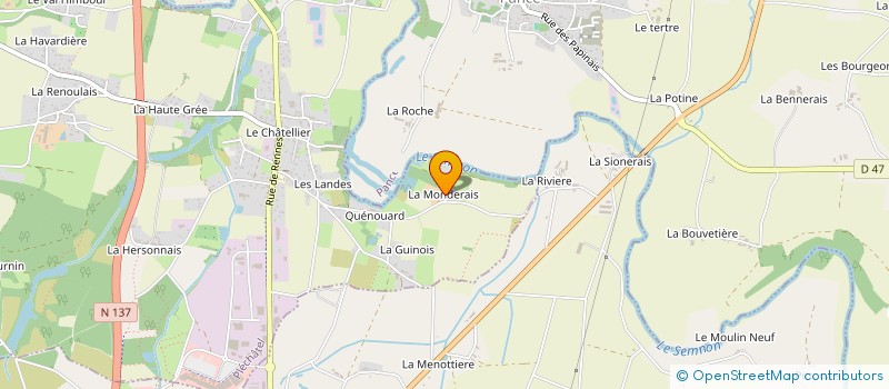 localisation de l'entreprise MADAME MARIE-PAULE LE SAOUT  PLECHATEL