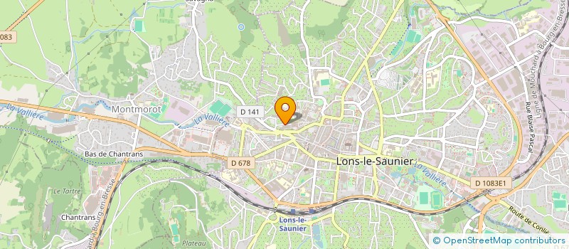 localisation de l'entreprise MADAME MARIE-PAULE MALDINEZ  LONS-LE-SAUNIER