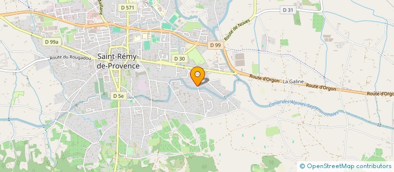 localisation de l'entreprise MADAME MARIE-PAULE MAURO  SAINT-REMY-DE-PROVENCE