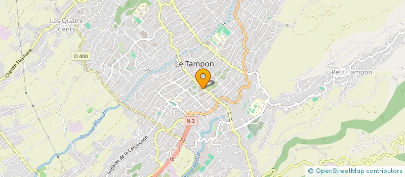 localisation de l'entreprise MADAME MARIE-PAULE NAZE à LE TAMPON