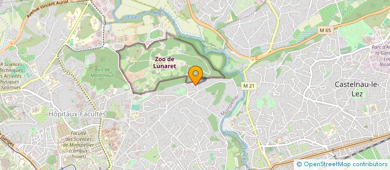 localisation de l'entreprise MADAME MARIE PAULE PASCAL à MONTPELLIER