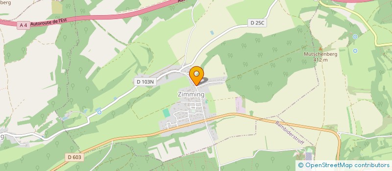 localisation de l'entreprise MADAME MARIE-PAULE ROTH  ZIMMING