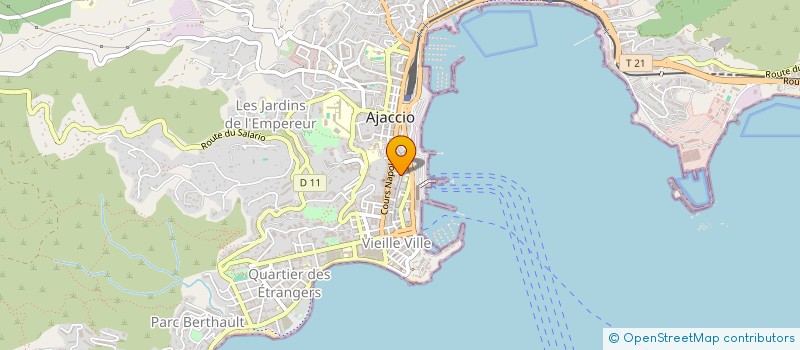 localisation de l'entreprise MADAME MARIE-PAULE UCCIANI à AJACCIO
