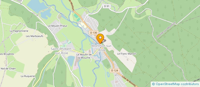 localisation de l'entreprise MADAME MARIE-PAULE VIMONT à MONTFORT-SUR-RISLE