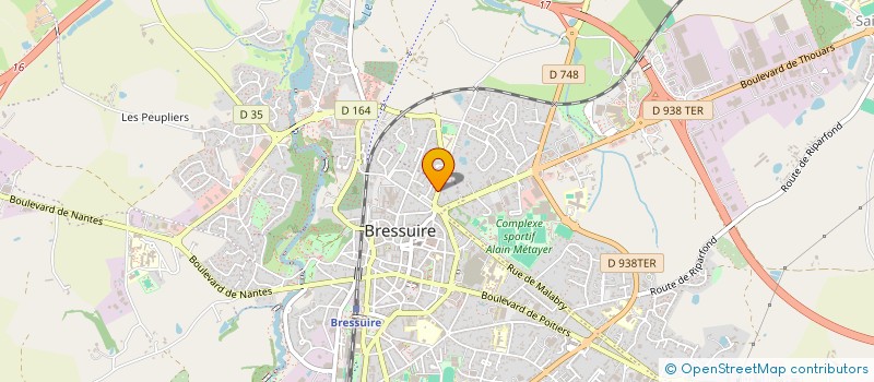 localisation de l'entreprise MADAME MARIE PAULEAU à BRESSUIRE