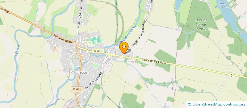 localisation de l'entreprise MADAME MARIE PAULIN  BALAISEAUX