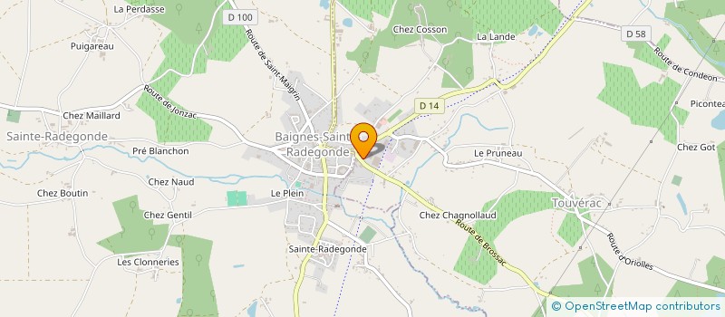 localisation de l'entreprise MADAME MARIE-PAULINE AUDET  TOUVERAC