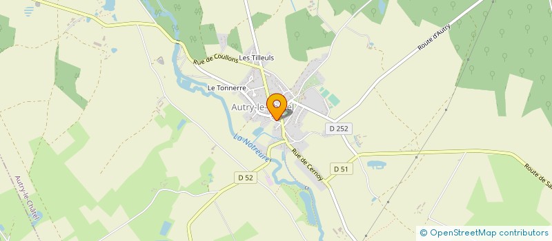 localisation de l'entreprise MADAME MARIE-PAULINE BRIALLART à GIEN