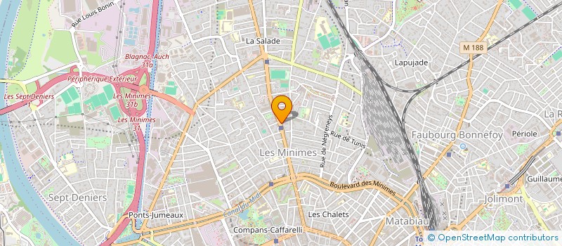 localisation de l'entreprise MADAME MARIE PAULINE CAYLA à TOULOUSE