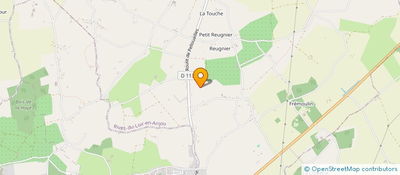 localisation de l'entreprise MADAME MARIE PAUVERT à RIVES-DU-LOIR-EN-ANJOU