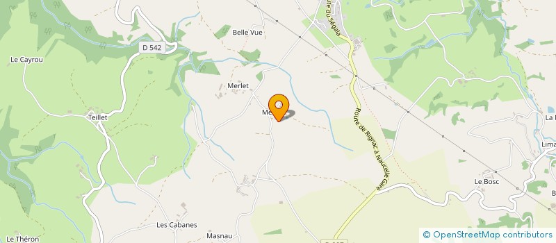 localisation de l'entreprise MADAME MARIE PAVAGEAU  COLOMBIES