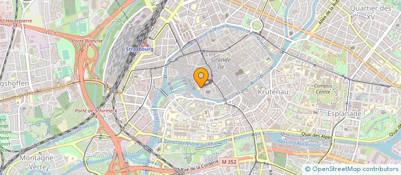 localisation de l'entreprise MADAME MARIE PAVARD à STRASBOURG