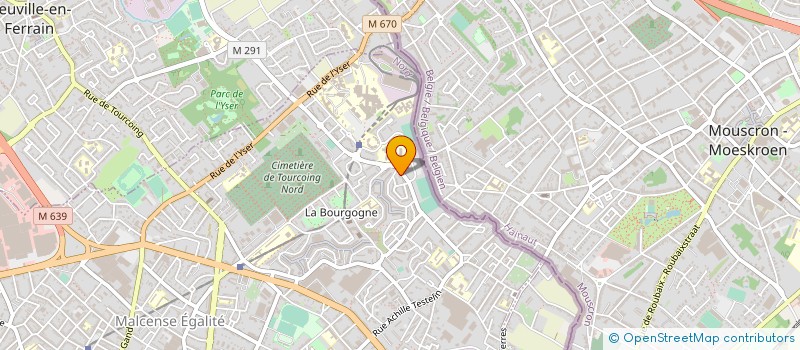 localisation de l'entreprise MADAME MARIE PAVY  TOURCOING