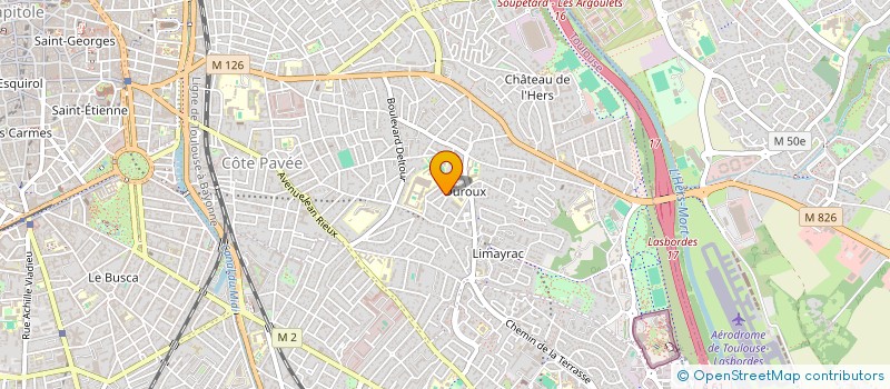 localisation de l'entreprise MADAME MARIE PAYEN  TOULOUSE