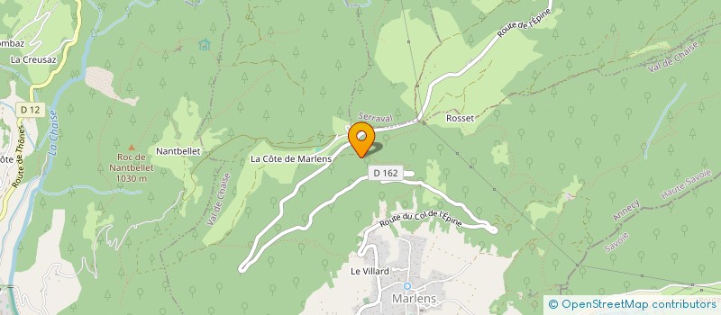 localisation de l'entreprise MADAME MARIE PAYET  TALLOIRES-MONTMIN