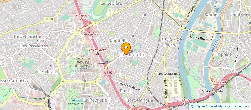 localisation de l'entreprise MADAME MARIE PAYET à TOULOUSE