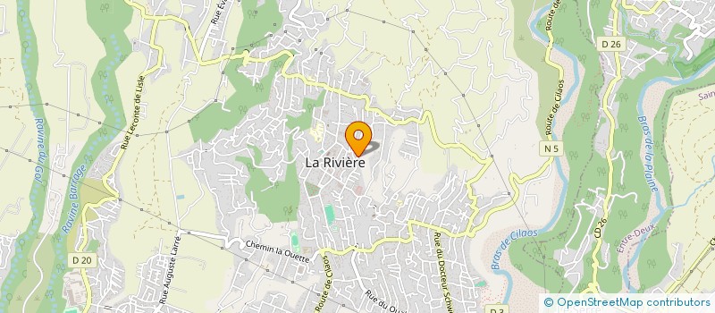 localisation de l'entreprise MADAME MARIE PAYET  SAINT-LOUIS