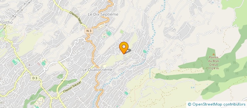 localisation de l'entreprise MADAME MARIE PAYET  LE TAMPON