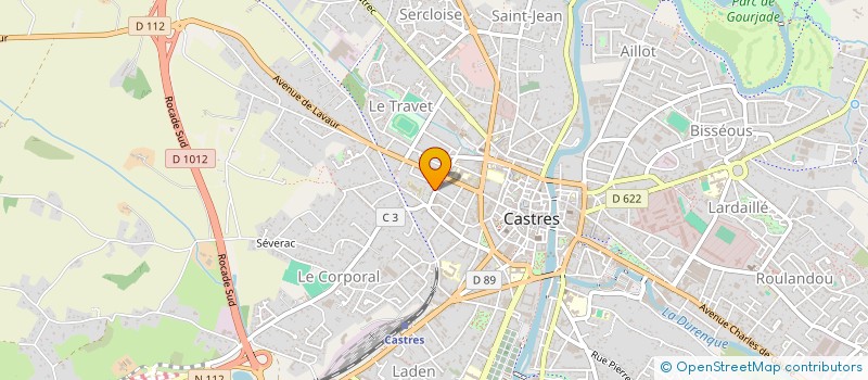 localisation de l'entreprise MADAME MARIE PAYRASTRE à CASTRES