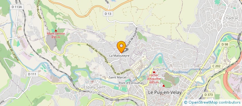 localisation de l'entreprise MADAME MARIE PAYS  POLIGNAC