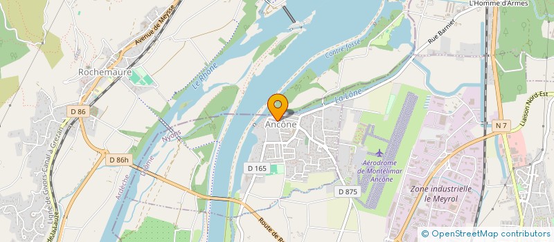 localisation de l'entreprise MADAME MARIE PAYS  ANCONE