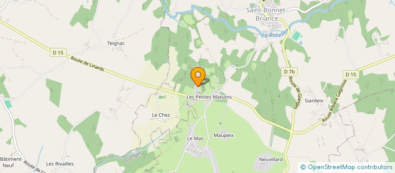 localisation de l'entreprise MADAME MARIE PECOUT à CHATEAU-CHERVIX