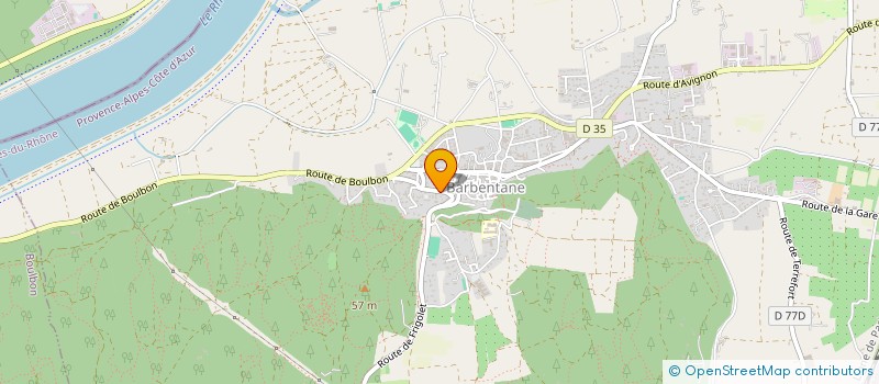 localisation de l'entreprise MADAME MARIE PECOUT  BARBENTANE